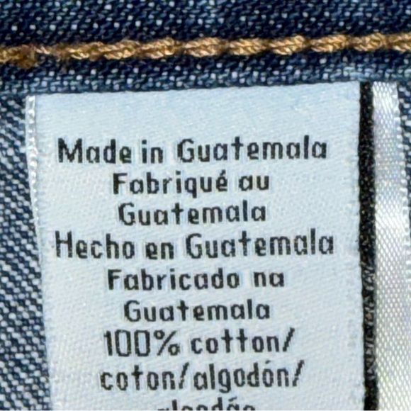 Vintage Y2K jeans Calvin Klein Sandblast Cotton Bootcut 8 10 light blue - Picture 8 of 15